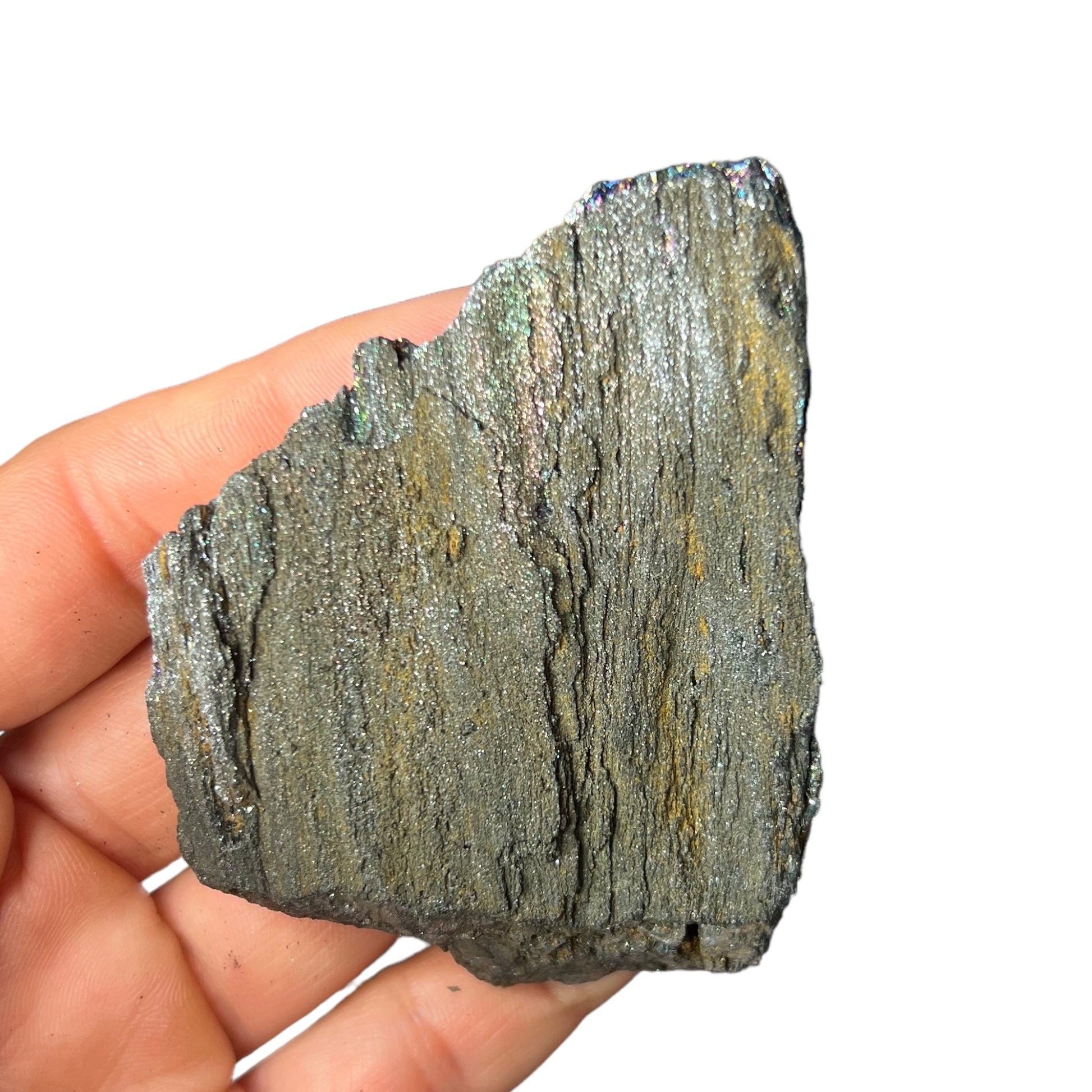 Iridescent Rainbow Hematite Specimen #2 - Purple Door Alchemy