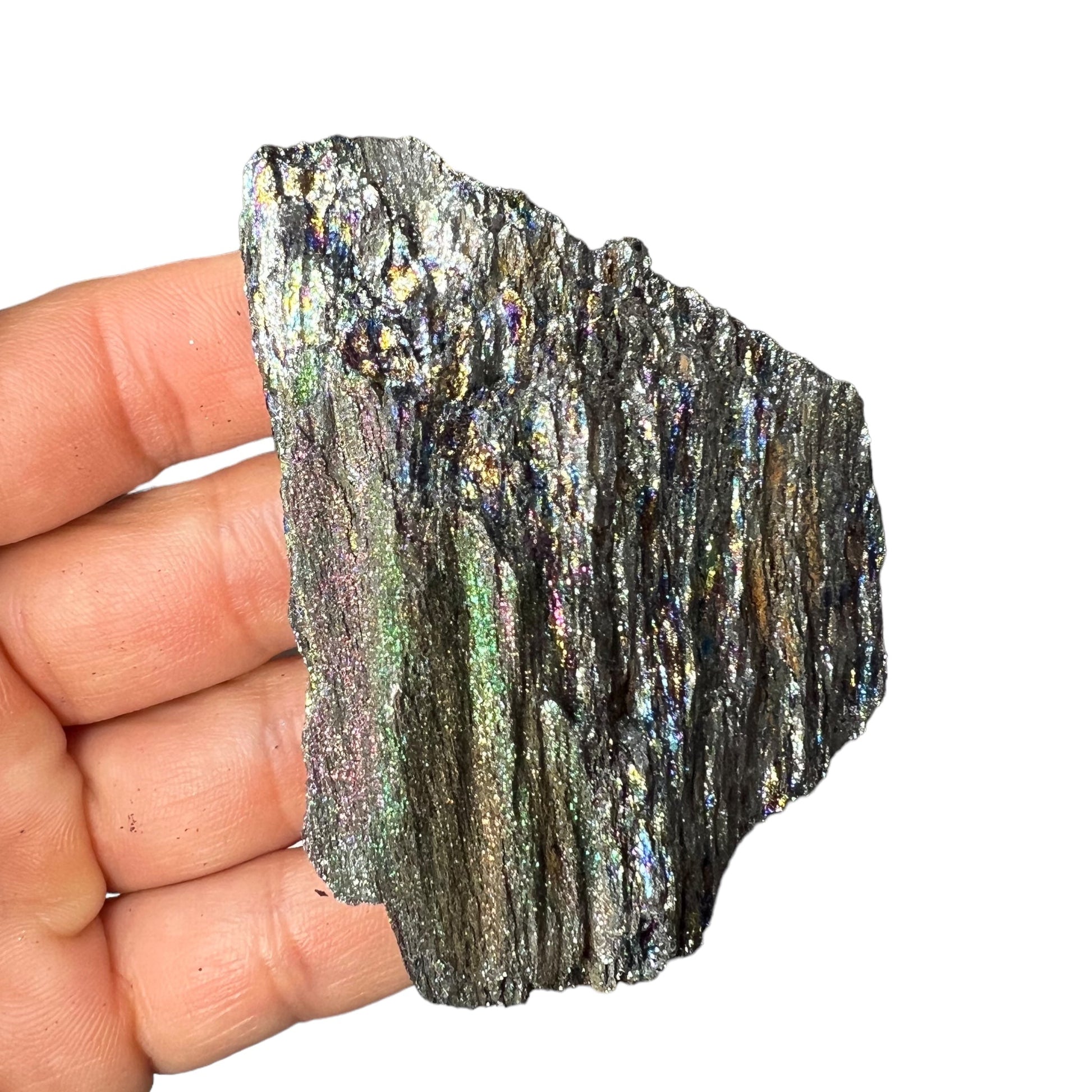 Iridescent Rainbow Hematite Specimen #2 - Purple Door Alchemy