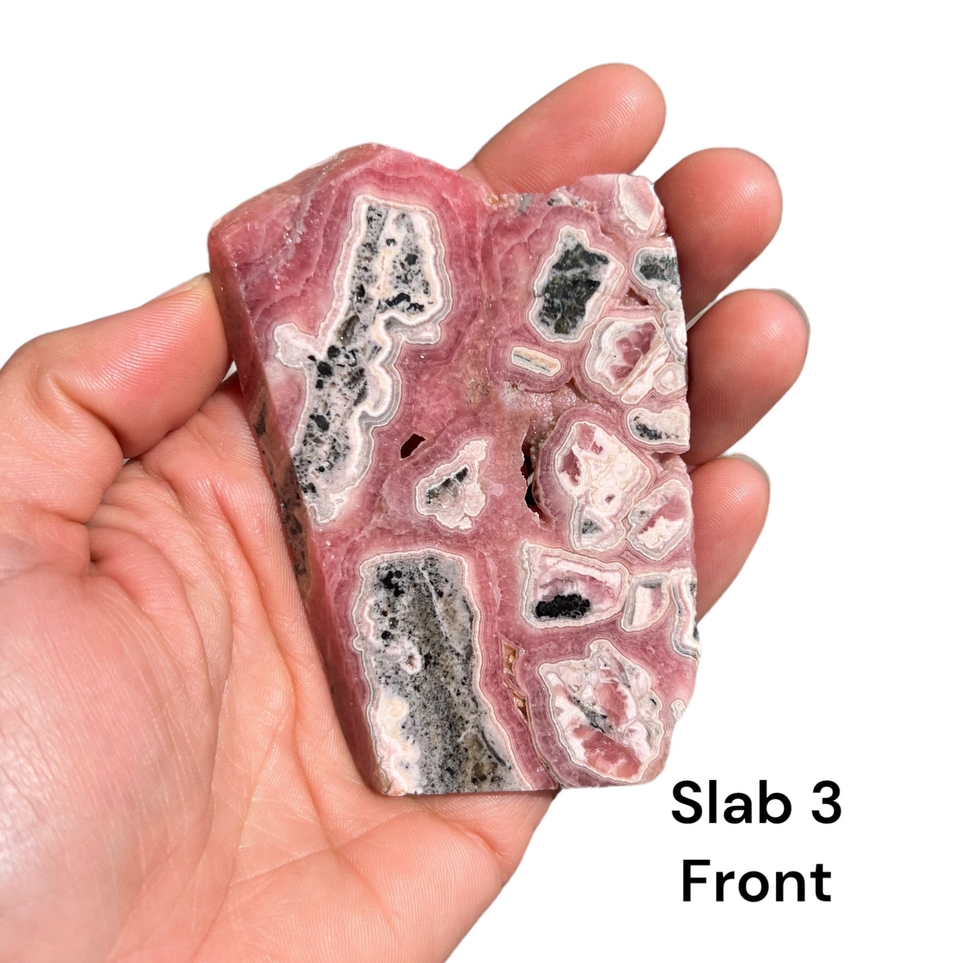 Large Rhodochrosite Slabs - Purple Door Alchemy