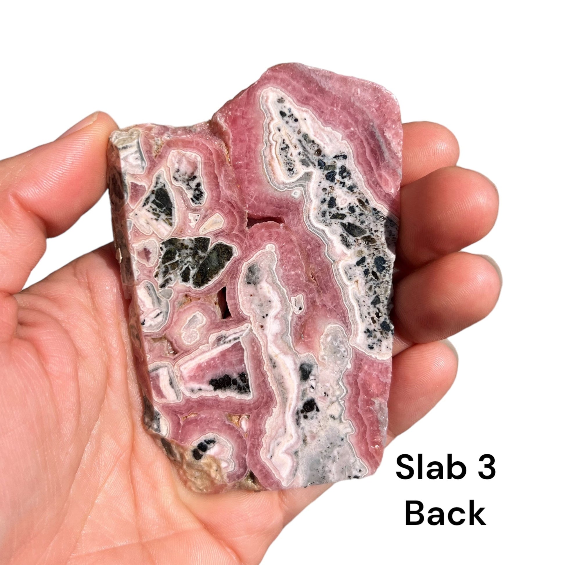 Large Rhodochrosite Slabs - Purple Door Alchemy