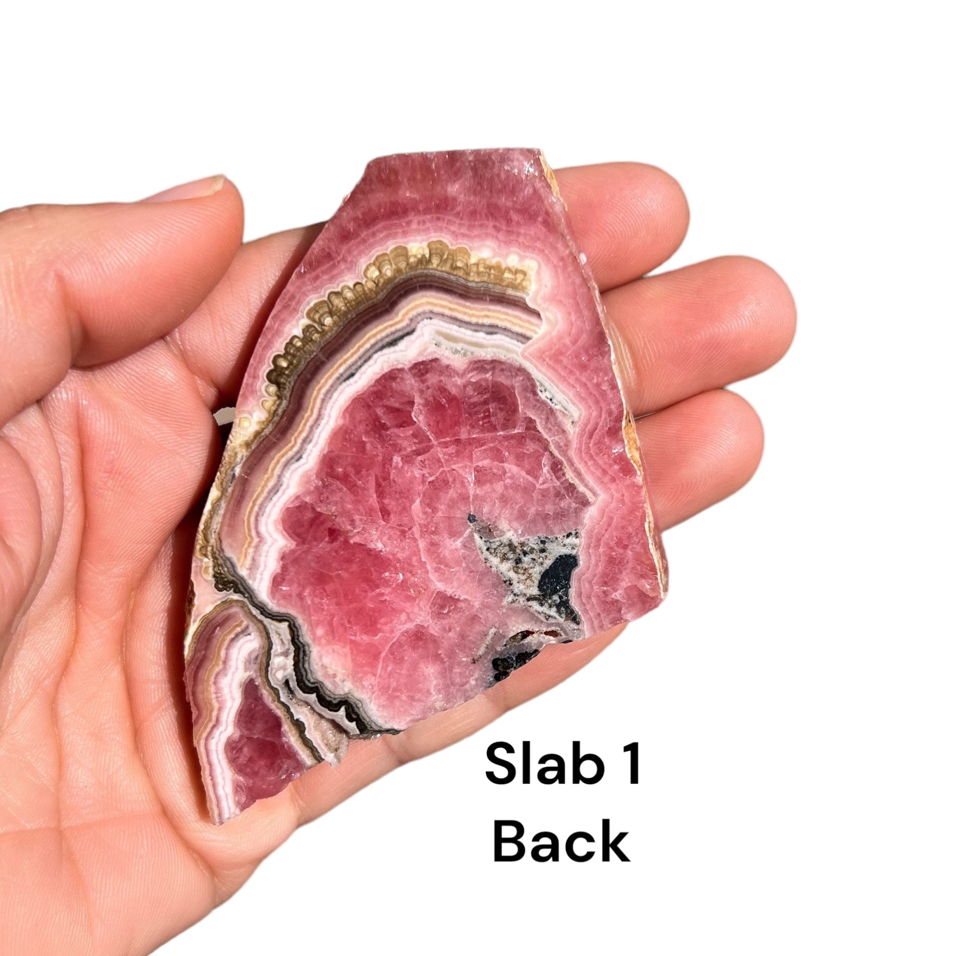 Large Rhodochrosite Slabs - Purple Door Alchemy