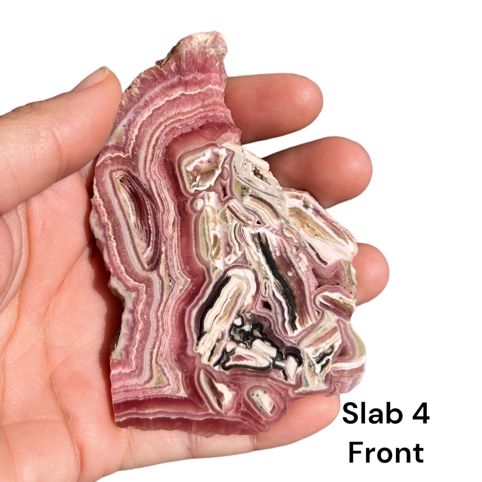 Large Rhodochrosite Slabs - Purple Door Alchemy