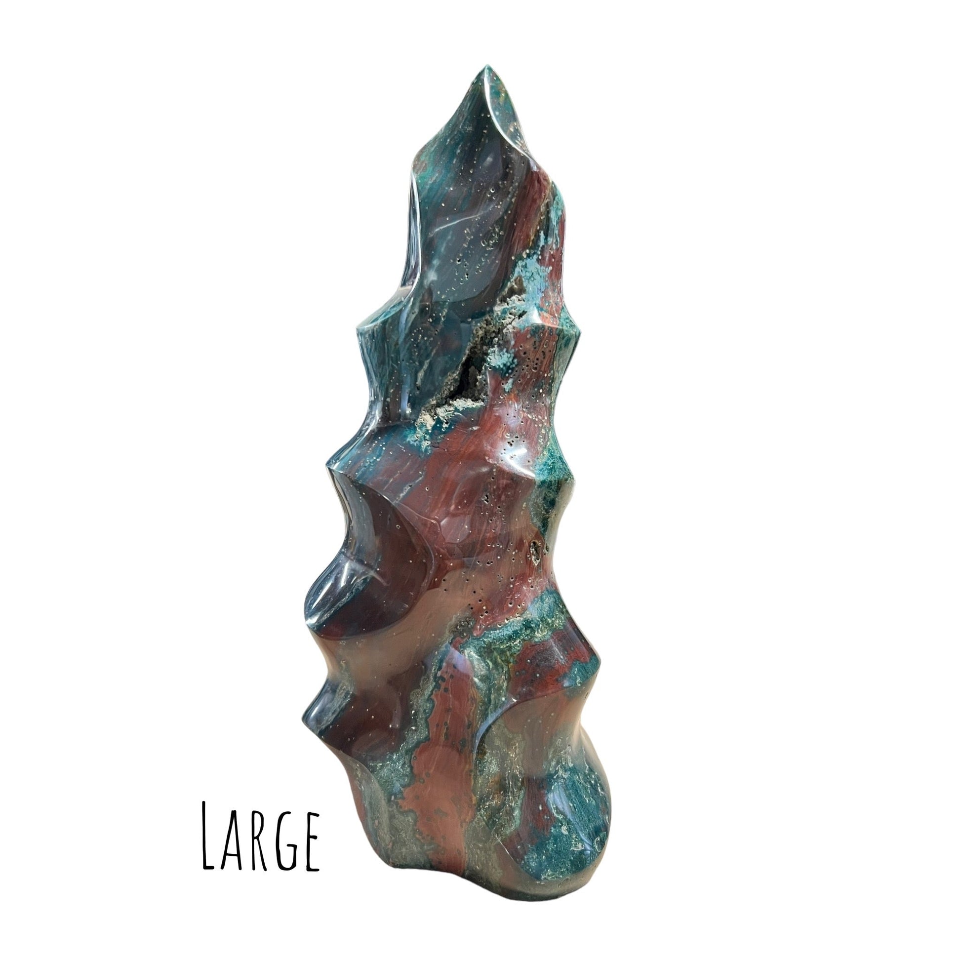 Ocean Jasper Flame - Purple Door Alchemy