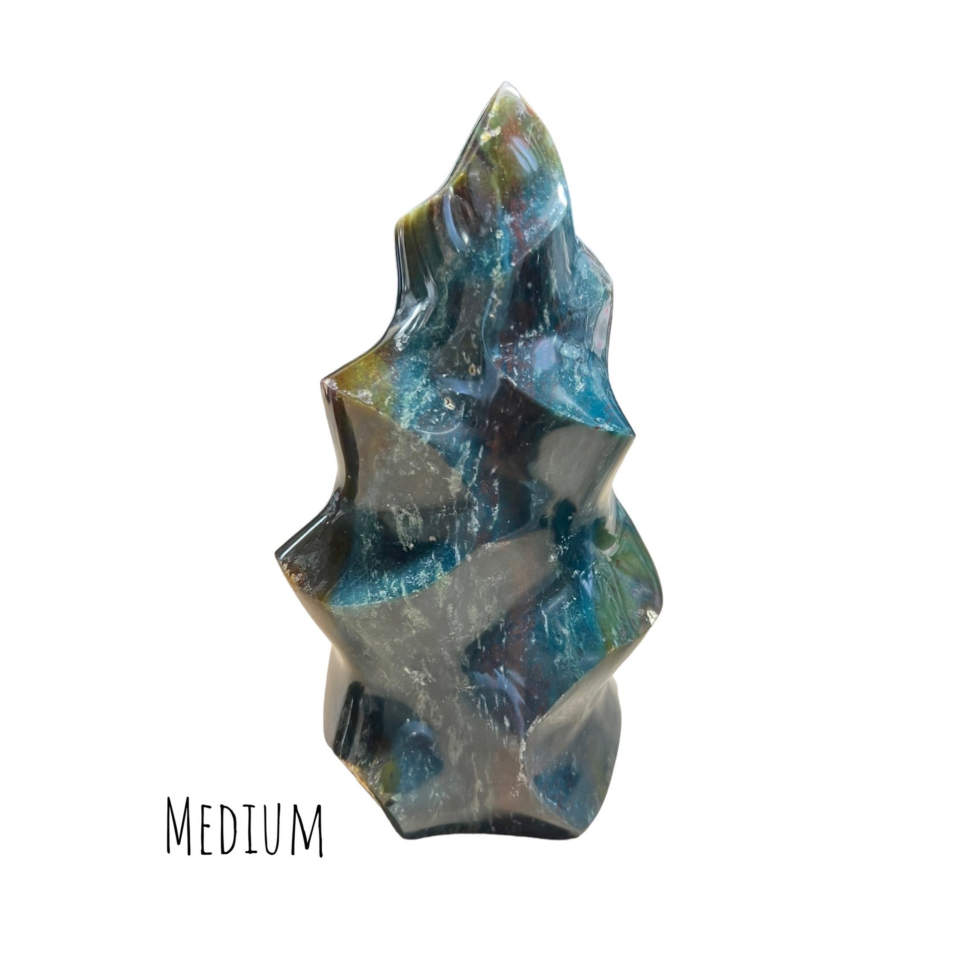 Ocean Jasper Flame - Purple Door Alchemy