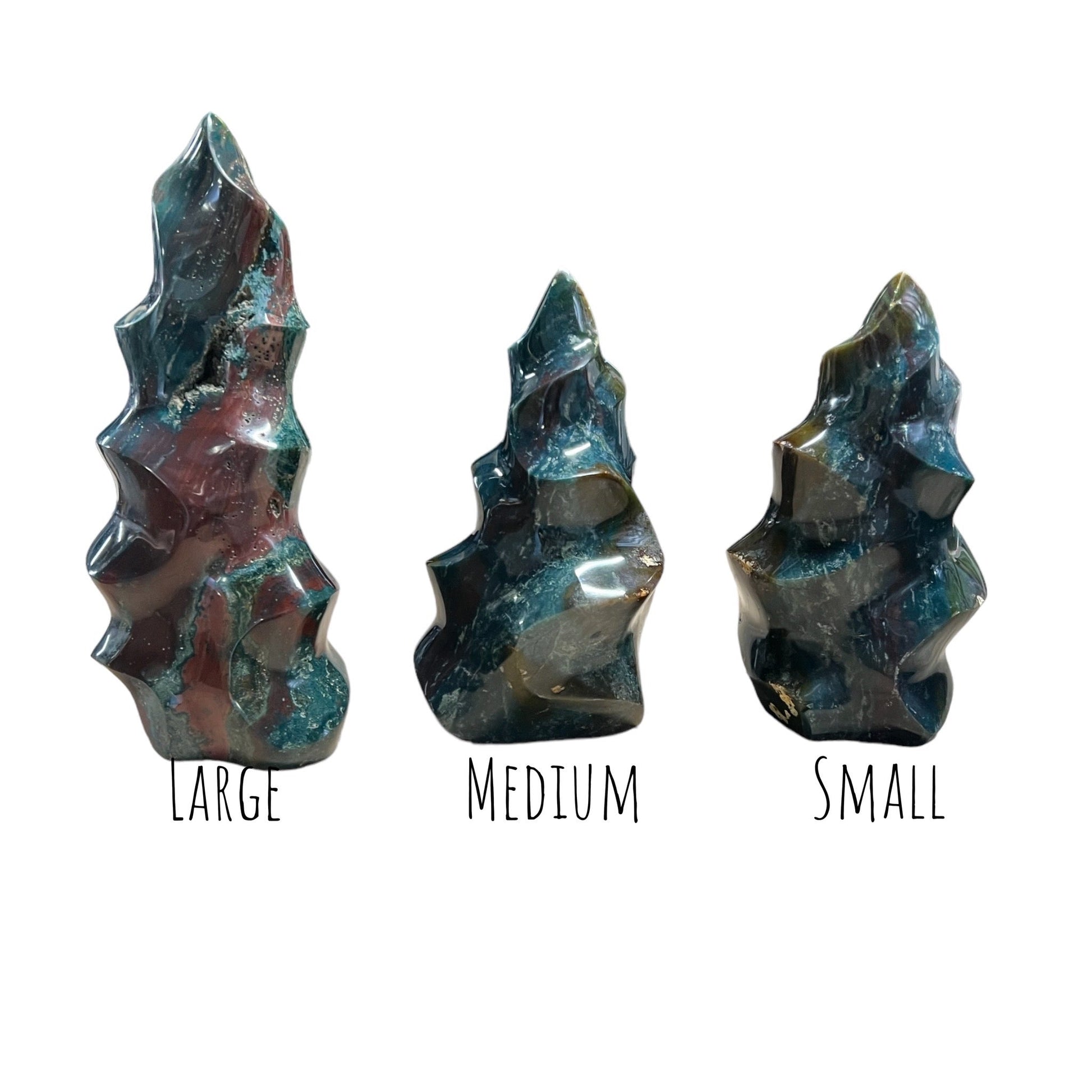 Ocean Jasper Flame - Purple Door Alchemy