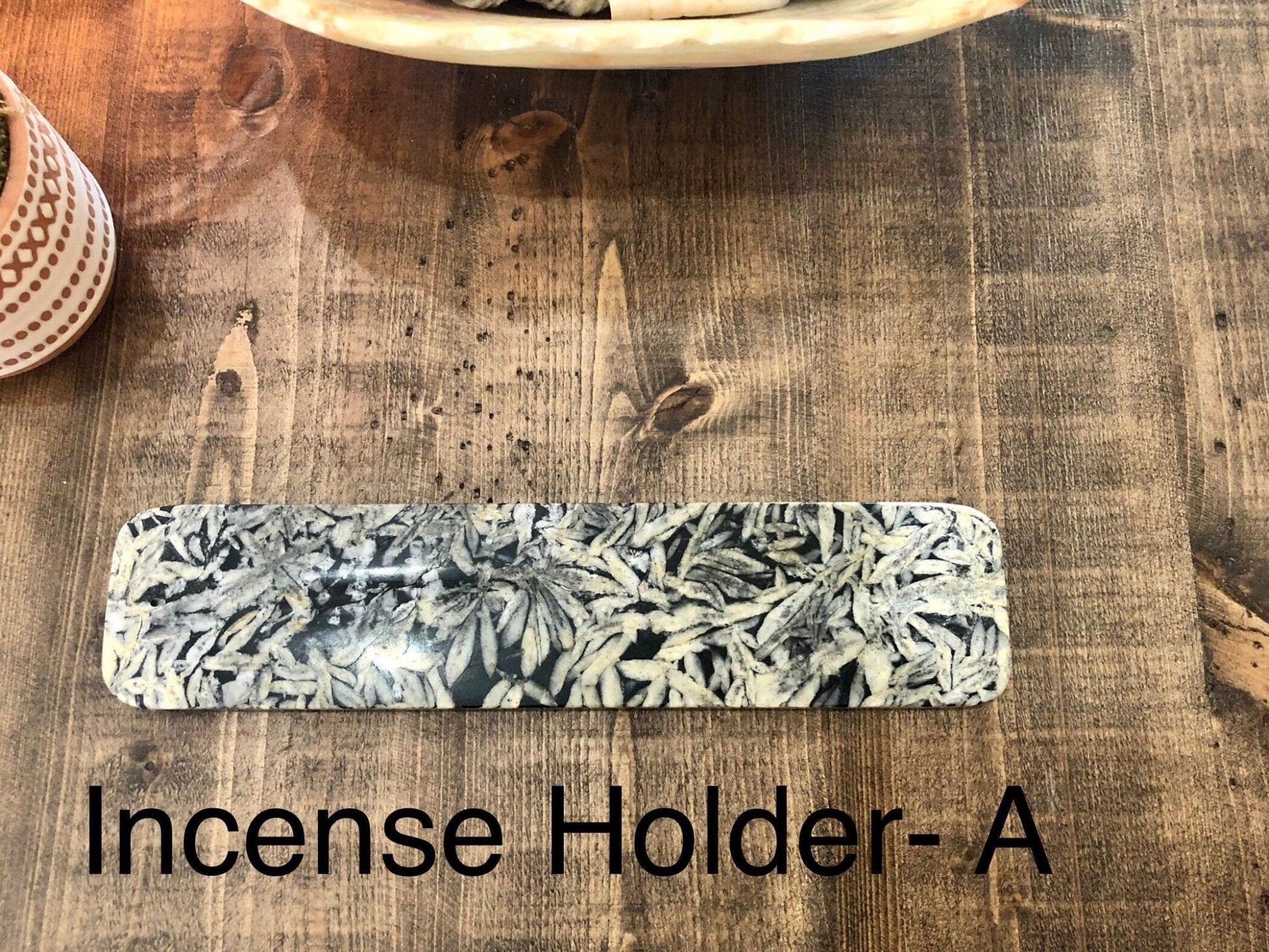 Pinolite Incense Holder - Purple Door Alchemy