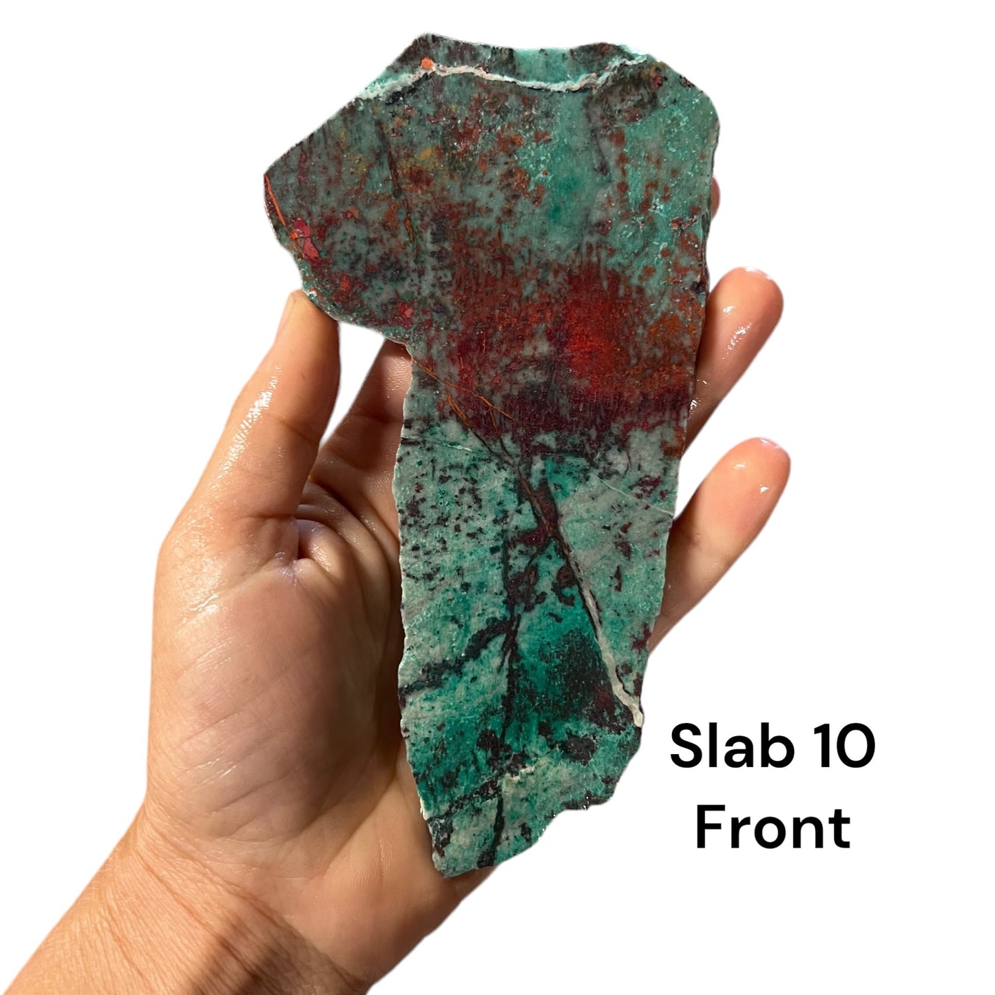 Sonoran Sunrise Chrysocolla Slabs 6 - 10 - Purple Door Alchemy