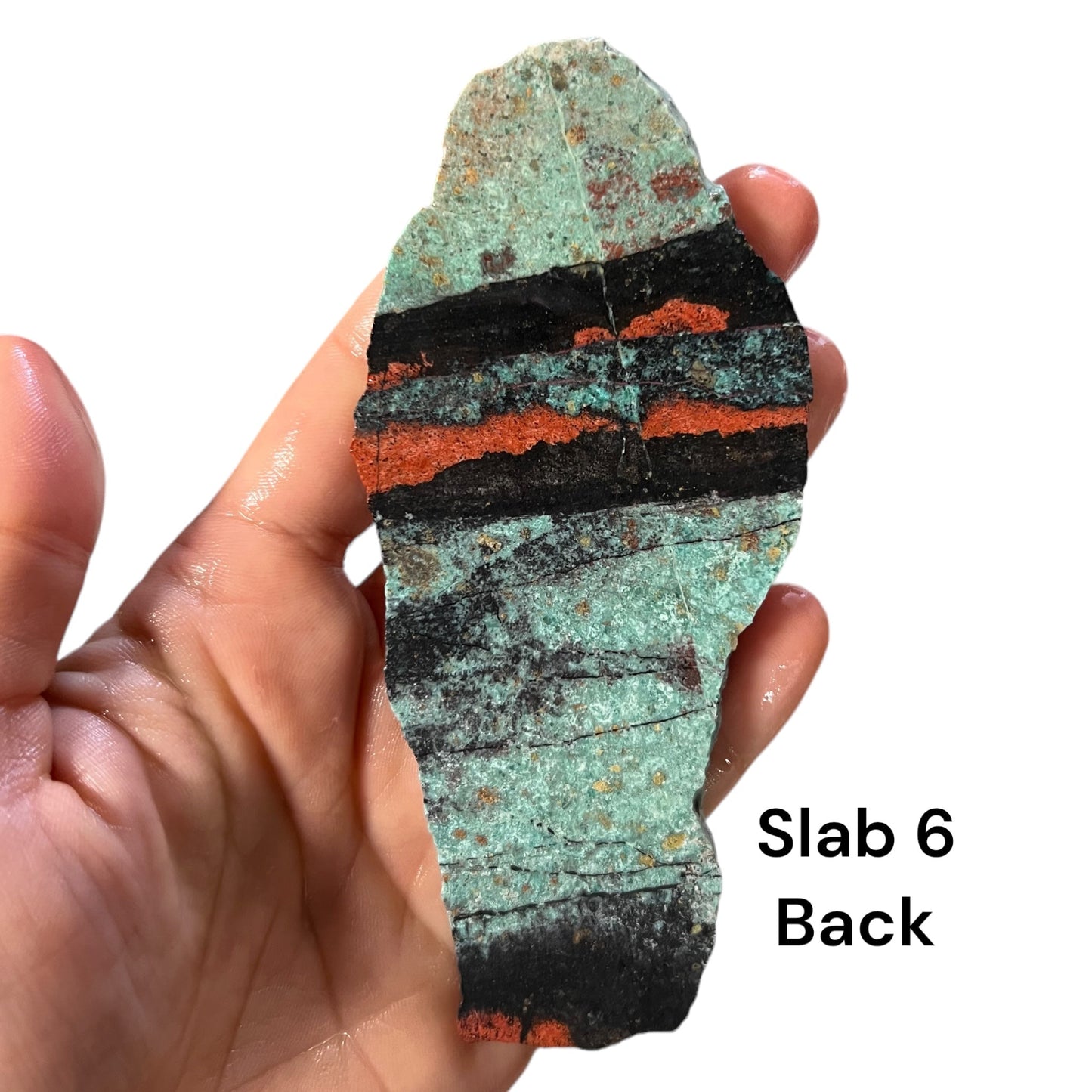 Sonoran Sunrise Chrysocolla Slabs 6 - 10 - Purple Door Alchemy