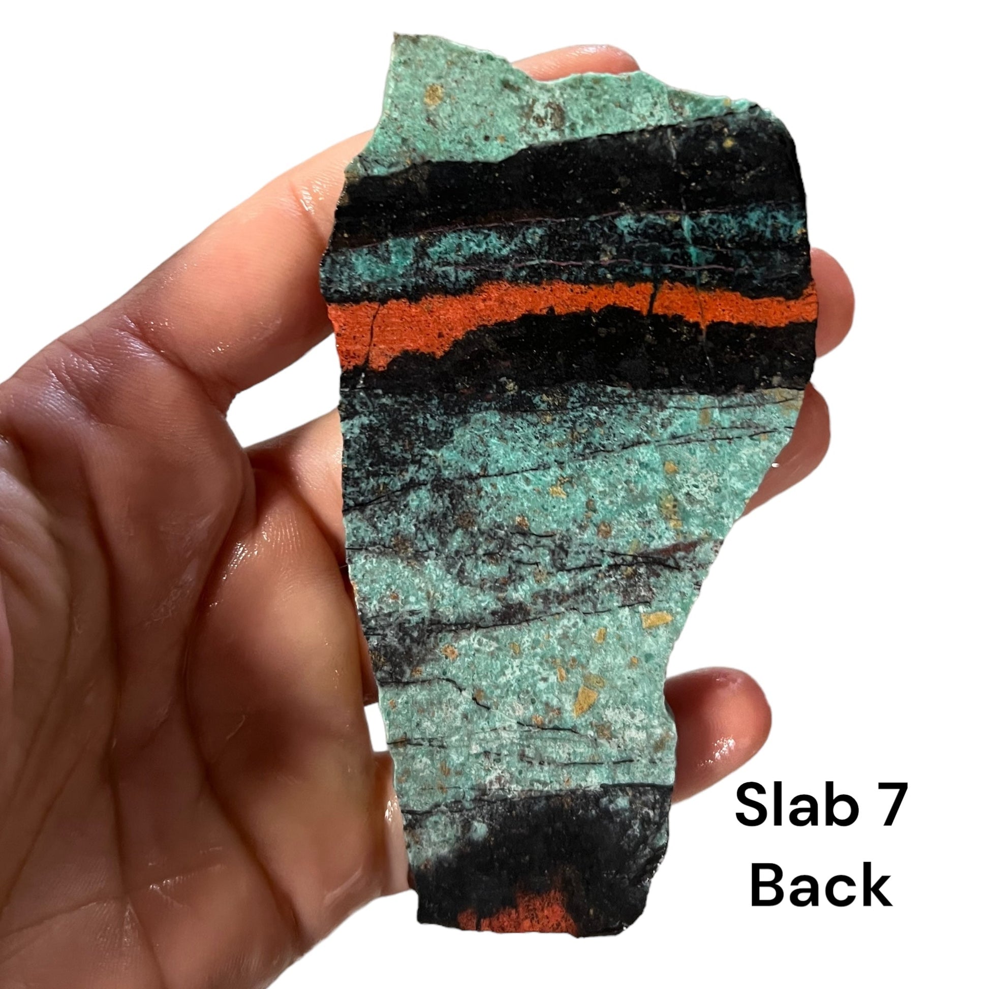 Sonoran Sunrise Chrysocolla Slabs 6 - 10 - Purple Door Alchemy