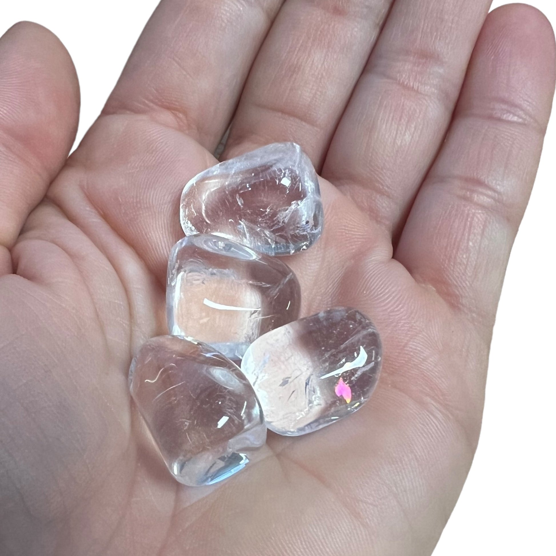 Tumbled AAA Clear Quartz - Purple Door Alchemy