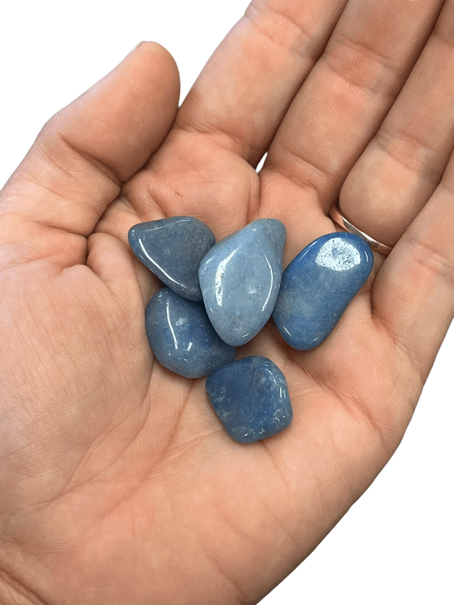 Tumbled Blue Aventurine - Purple Door Alchemy