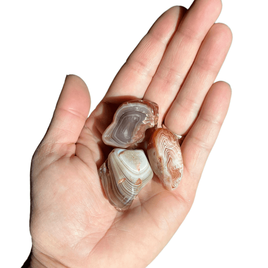 Tumbled Botswana Agate - Purple Door Alchemy