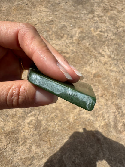Canadian Nephrite Jade Slab 83g
