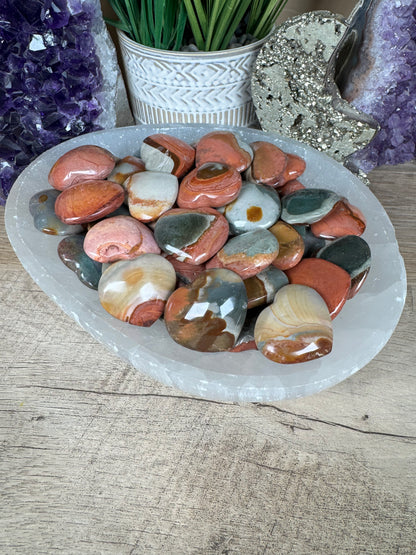 Polychrome Desert Jasper Heart