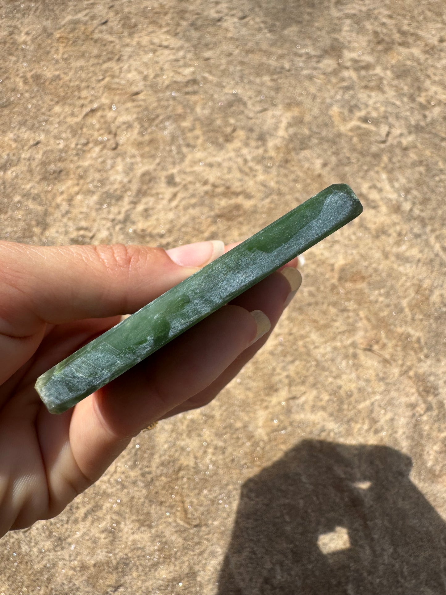 Canadian Nephrite Jade Slab 83g