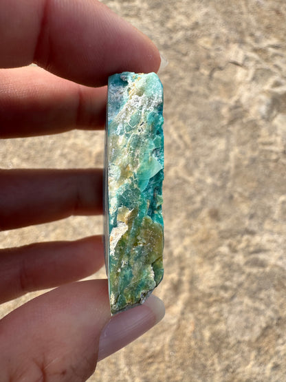 Peruvian Blue Opalina Slab 17g