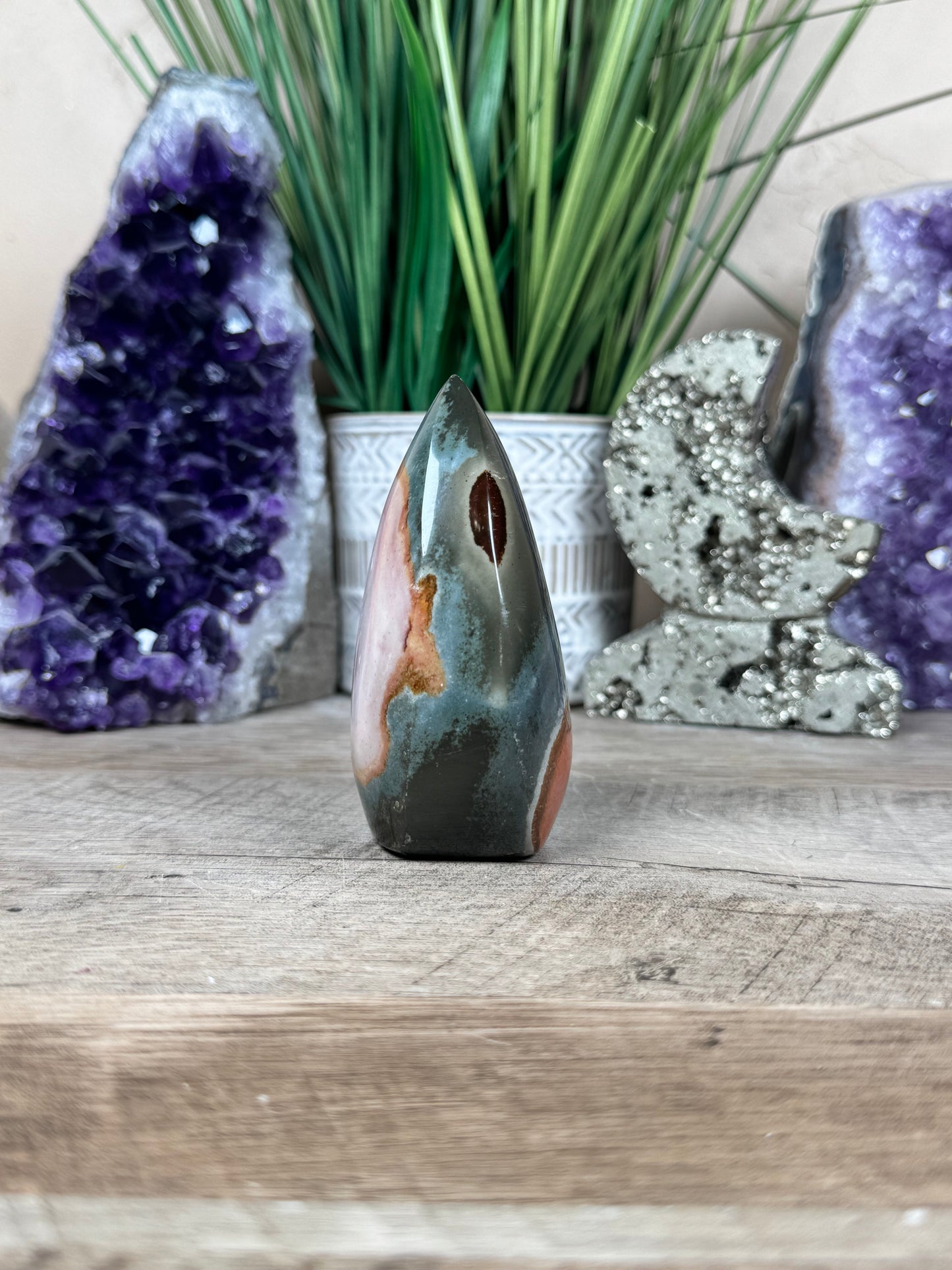 Polychrome Desert Jasper Flame 3.5in
