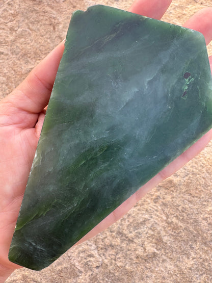 Canadian Nephrite Jade Slab 162g