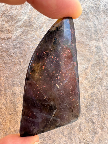 Bloodshot Iolite Sunstone Slab 20g