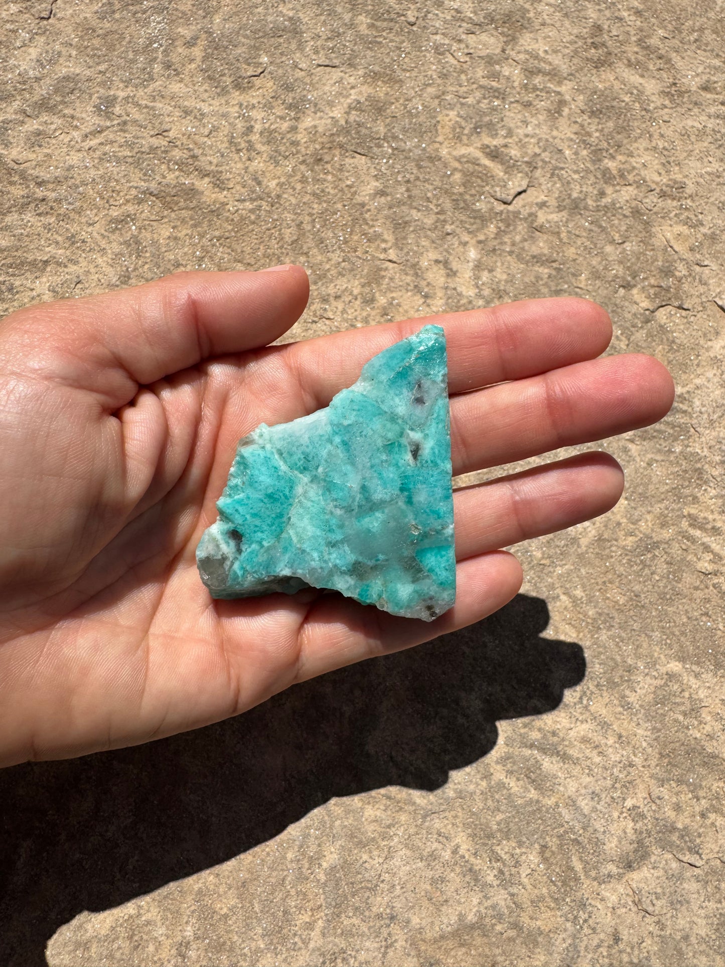 Amazonite Polished Slab 50g