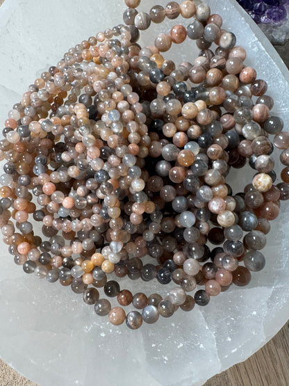 Skeletal Moonstone Bracelet