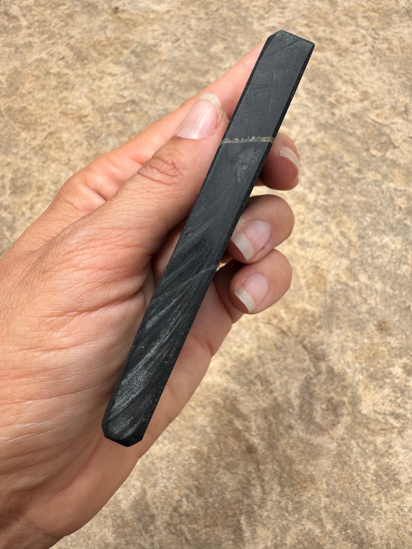 Australian Black Jade Slab 123g