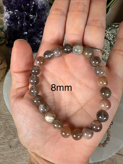 Skeletal Moonstone Bracelet