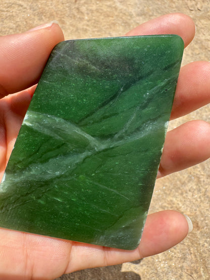 Canadian Nephrite Jade Slab 60g