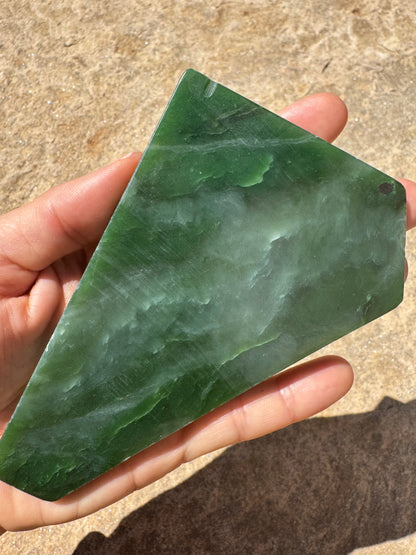 Canadian Nephrite Jade Slab 112g
