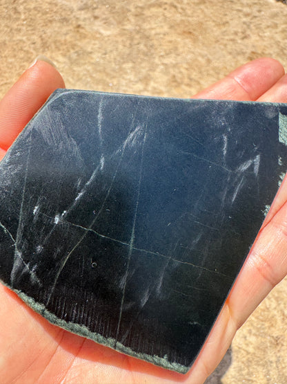 Australian Black Jade Slab 117g