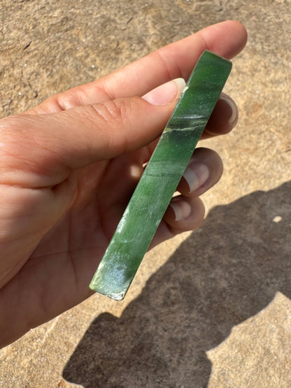 Canadian Nephrite Jade Slab 97g