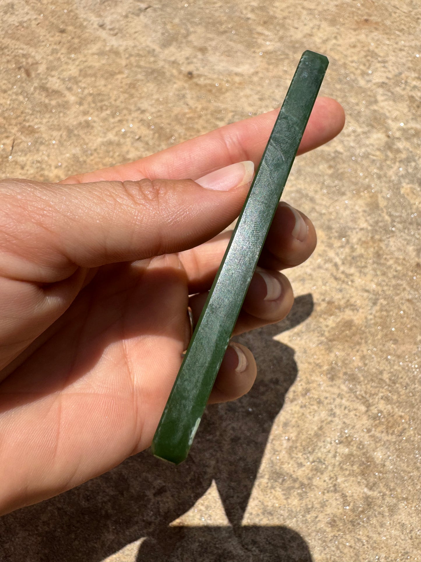 Canadian Nephrite Jade Slab 82g