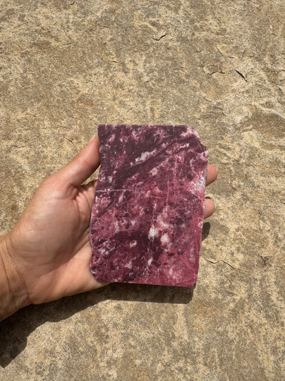 Thulite Slab 209g