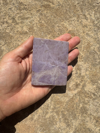 Turkish Purple Jade Slab 113g
