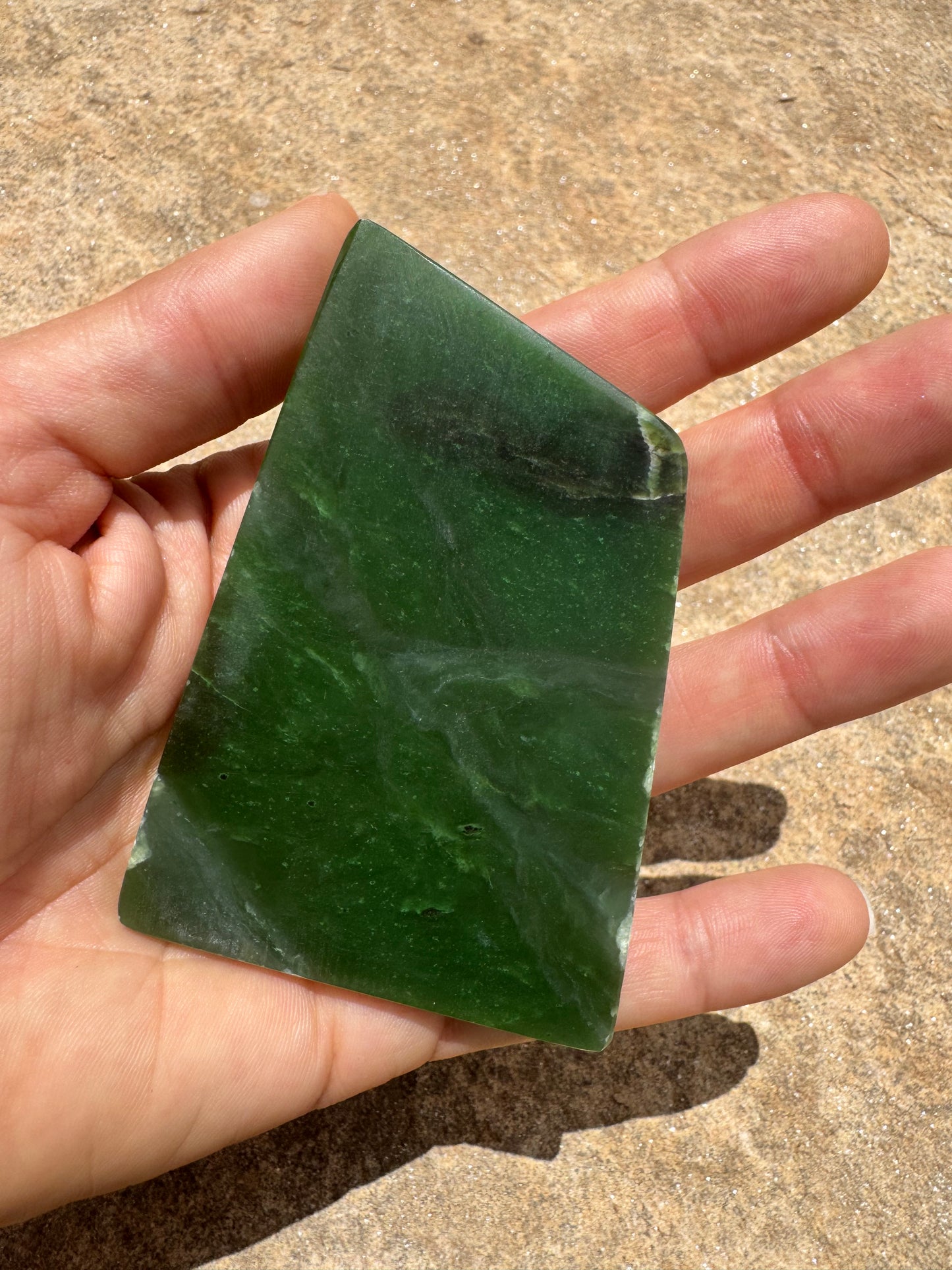 Canadian Nephrite Jade Slab 60g
