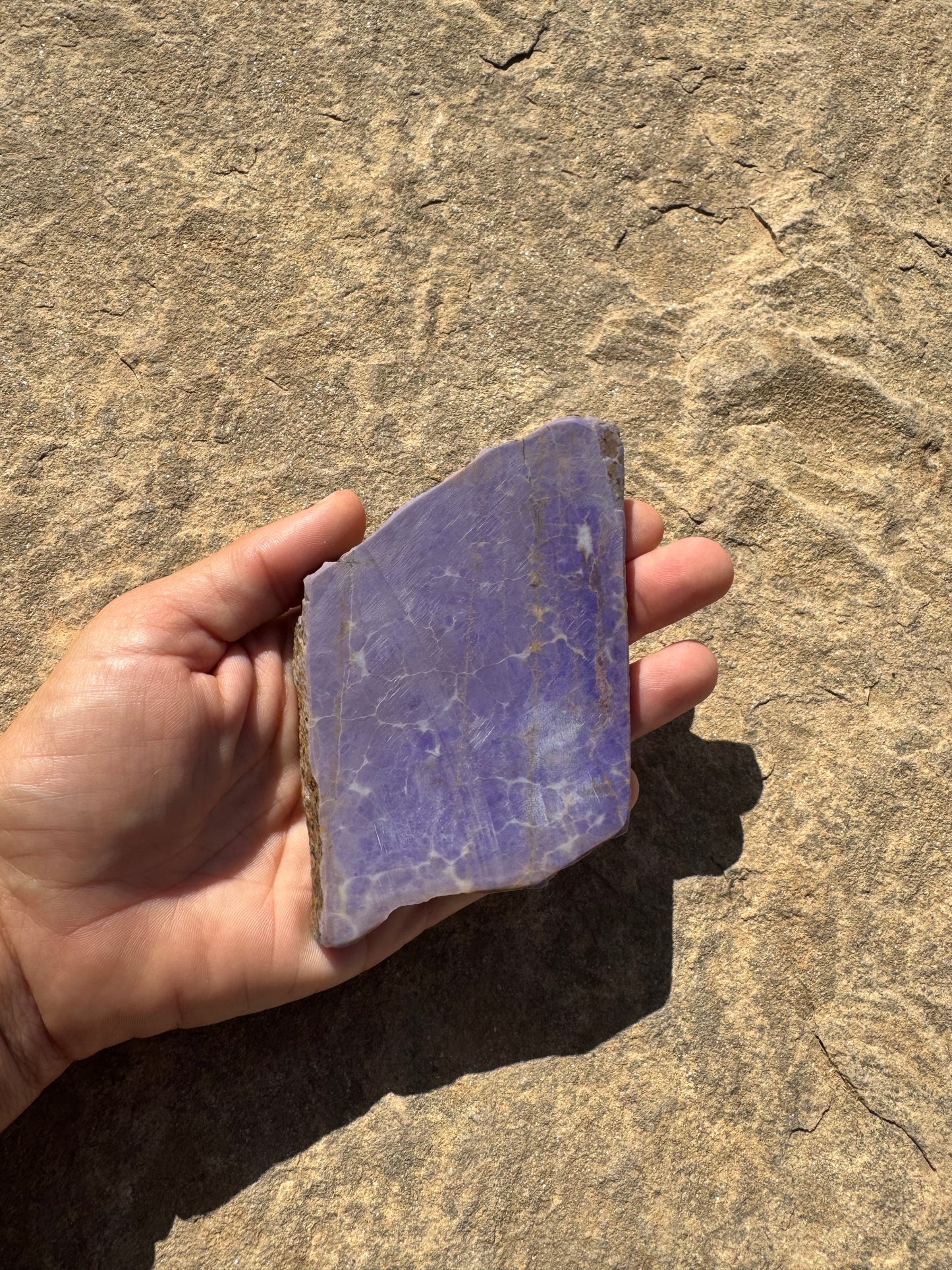 Turkish Purple Jade Slab 167g