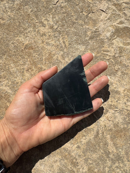 Australian Black Jade Slab 105g