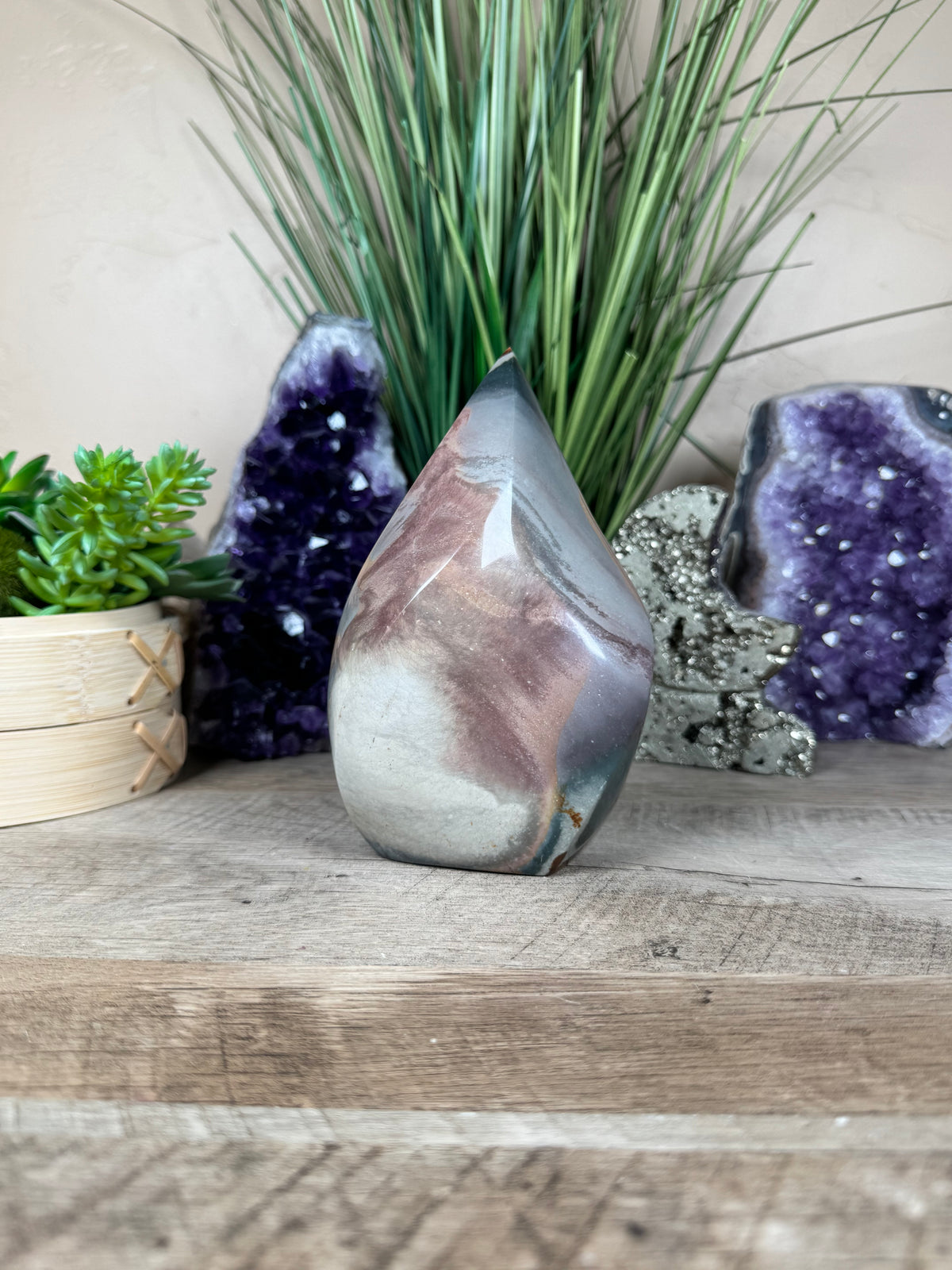 Polychrome Jasper Flame 5.76in