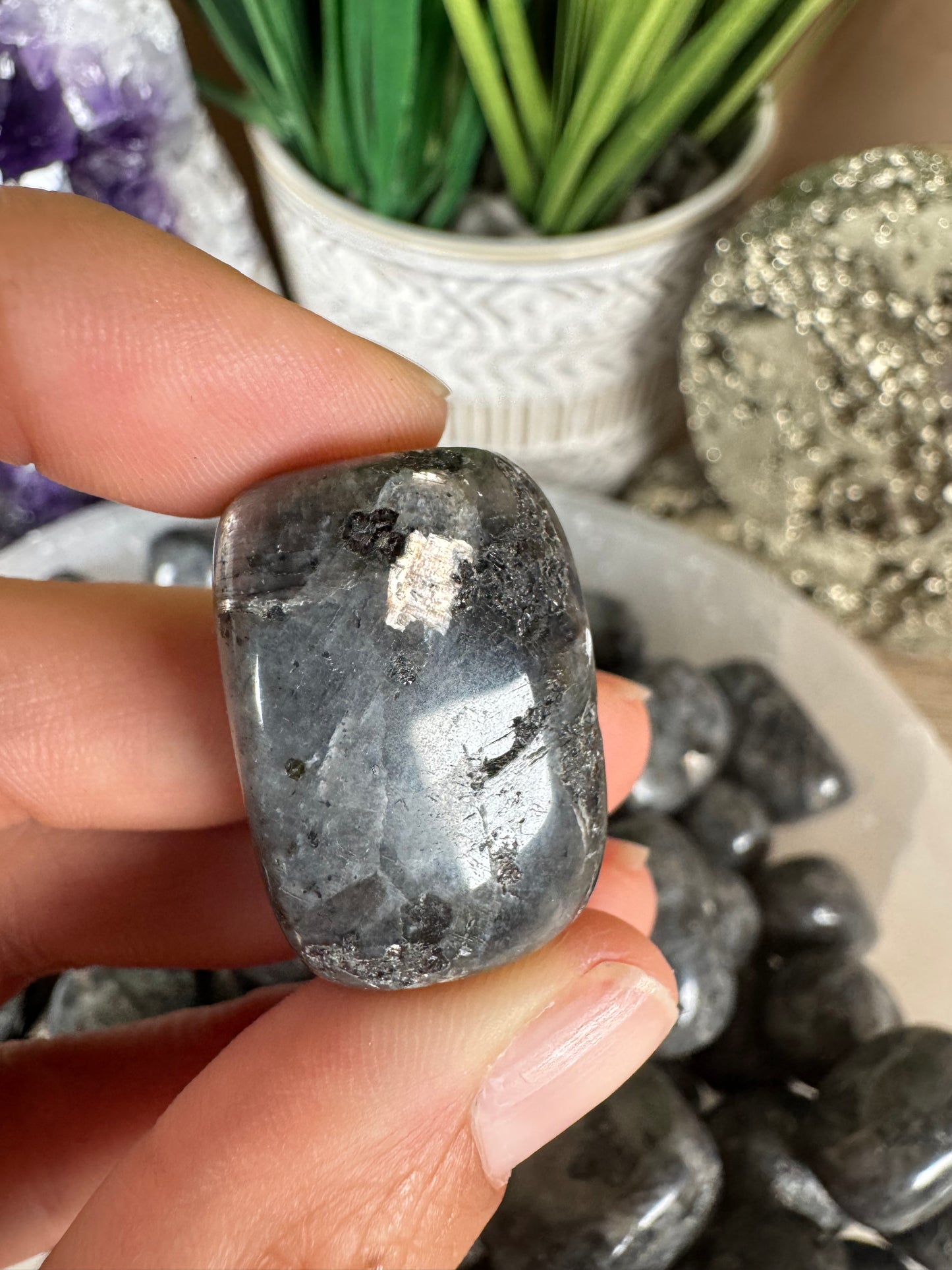 Larvikite Tumble