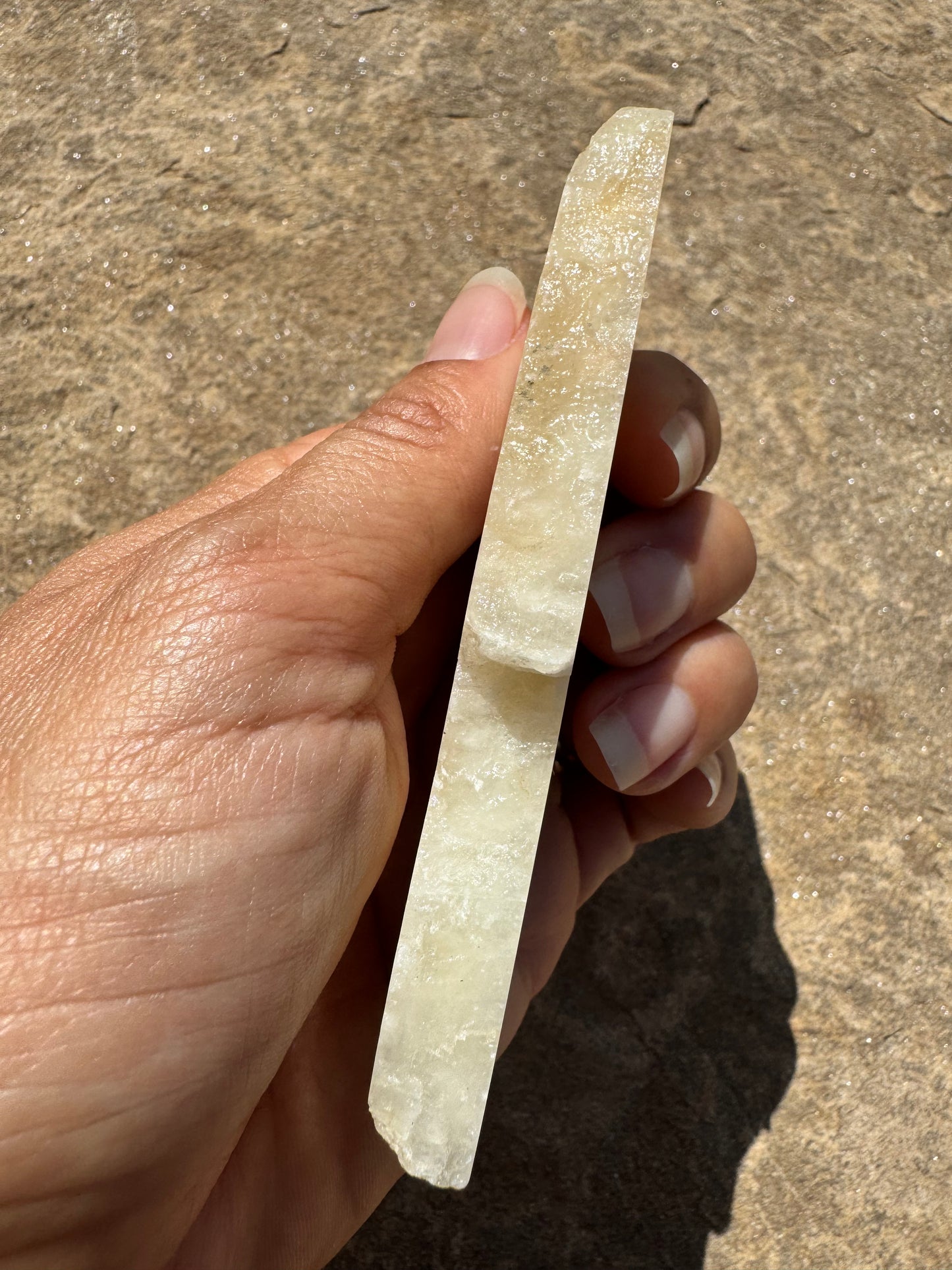 Blue Flash Moonstone Polished Slab 85g