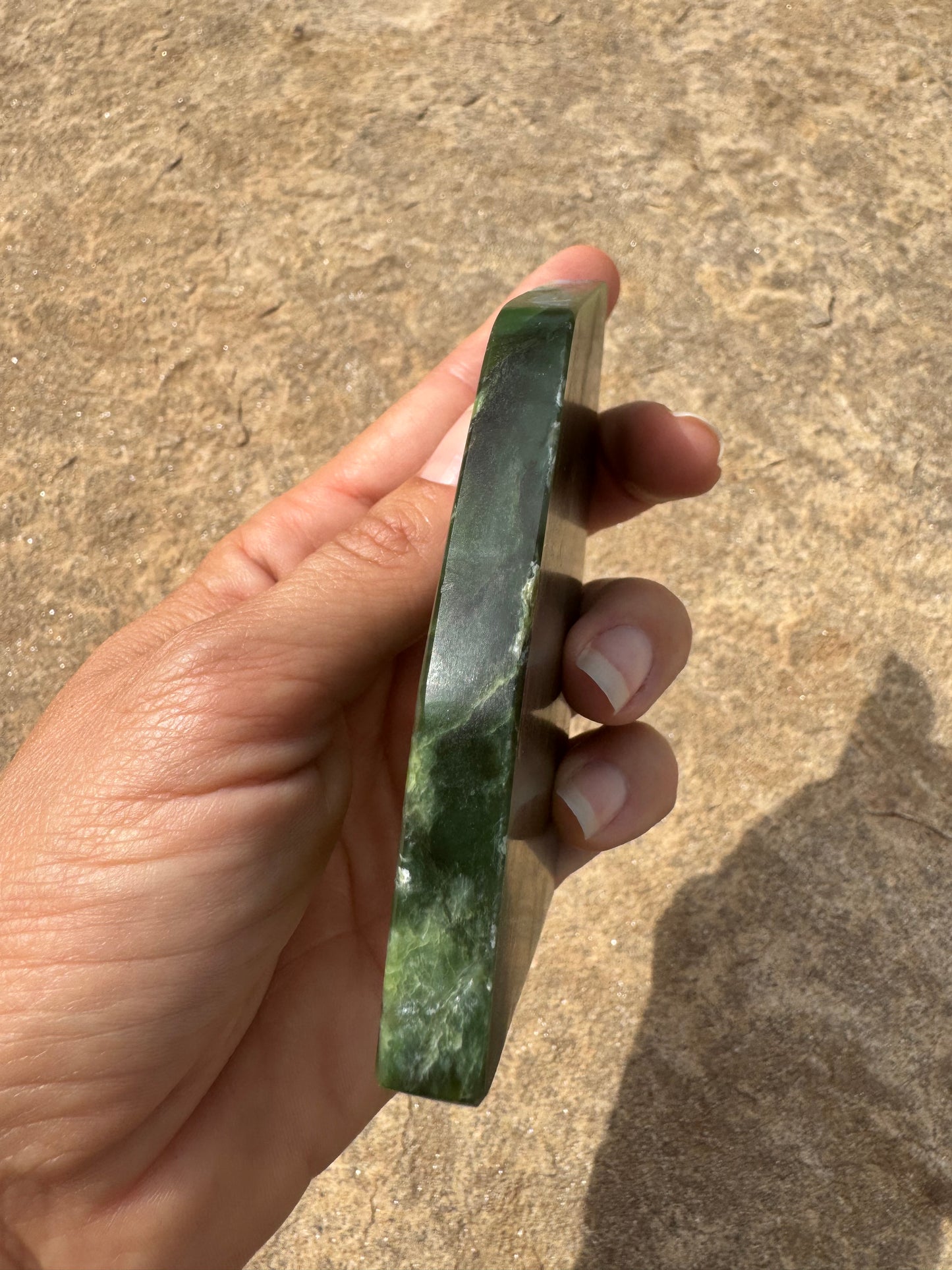 Canadian Nephrite Jade Slab 151g