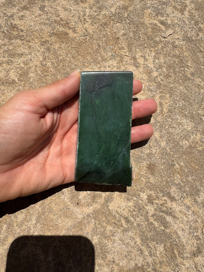 Canadian Nephrite Jade Slab 153g