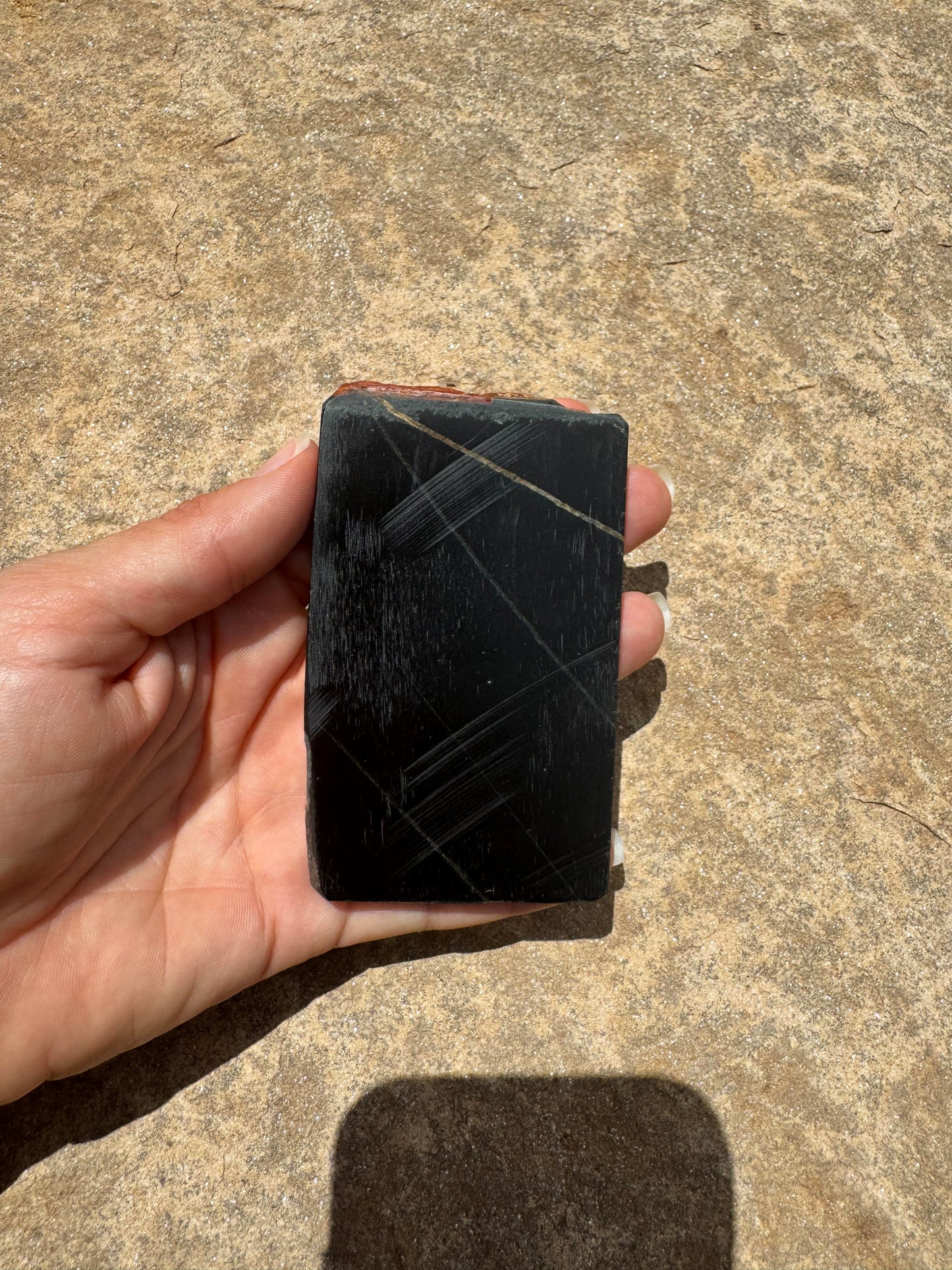 Australian Black Jade Slab 130g
