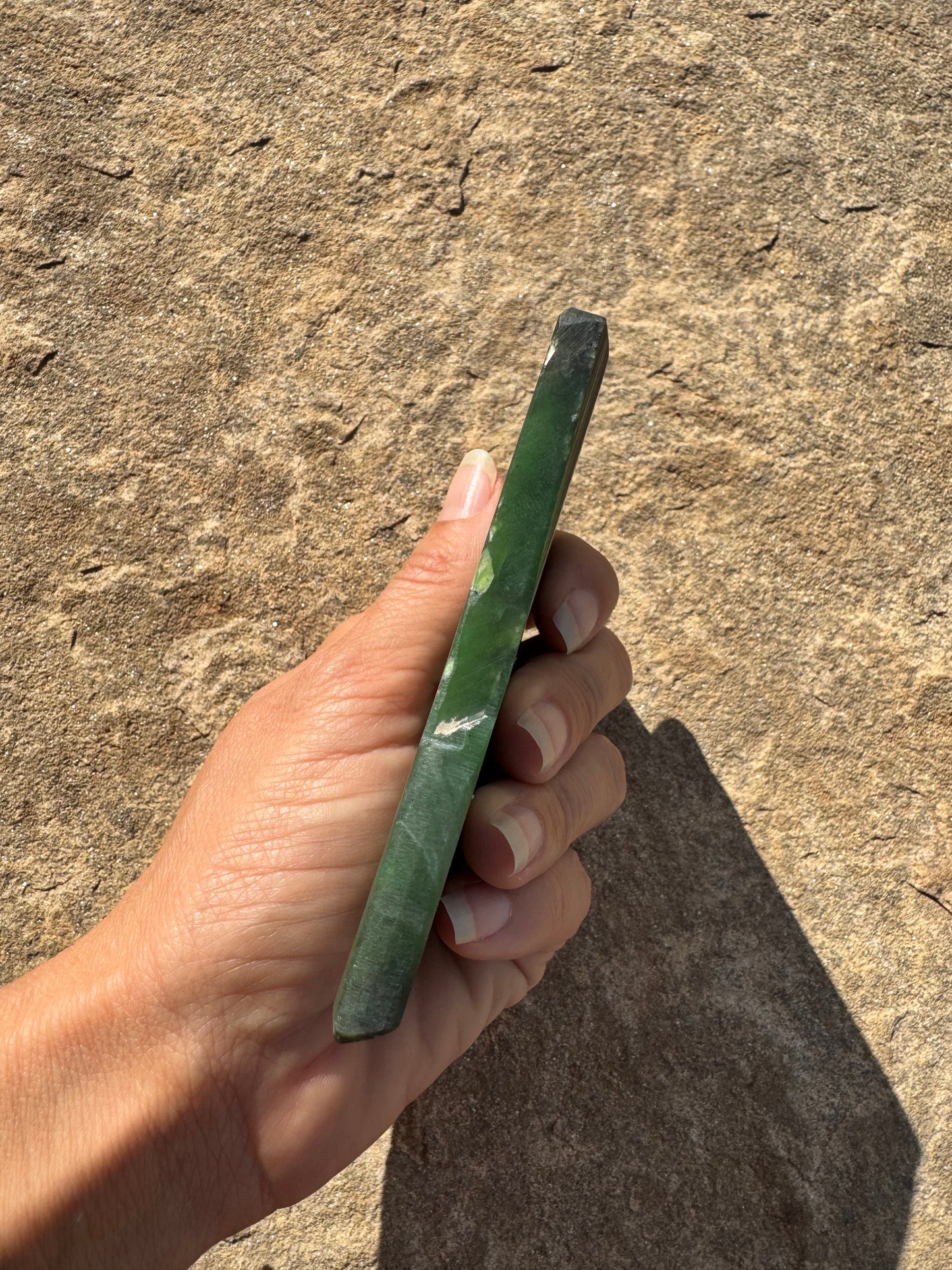 Canadian Nephrite Jade Slab 152g