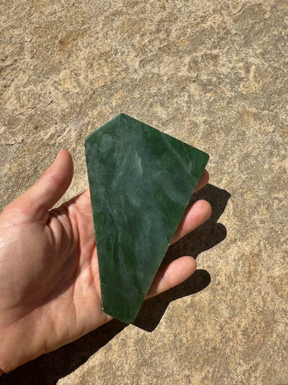 Canadian Nephrite Jade Slab 112g