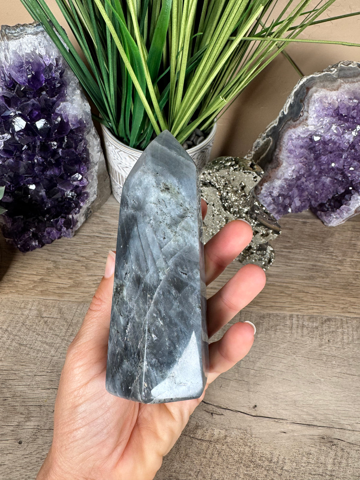 Sunset Labradorite Point 5in