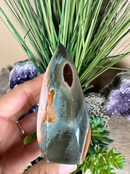Polychrome Desert Jasper Flame 3.5in