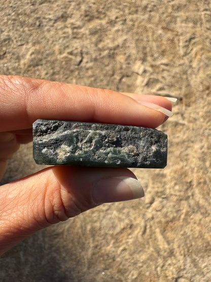 Canadian Nephrite Jade Slab 118g