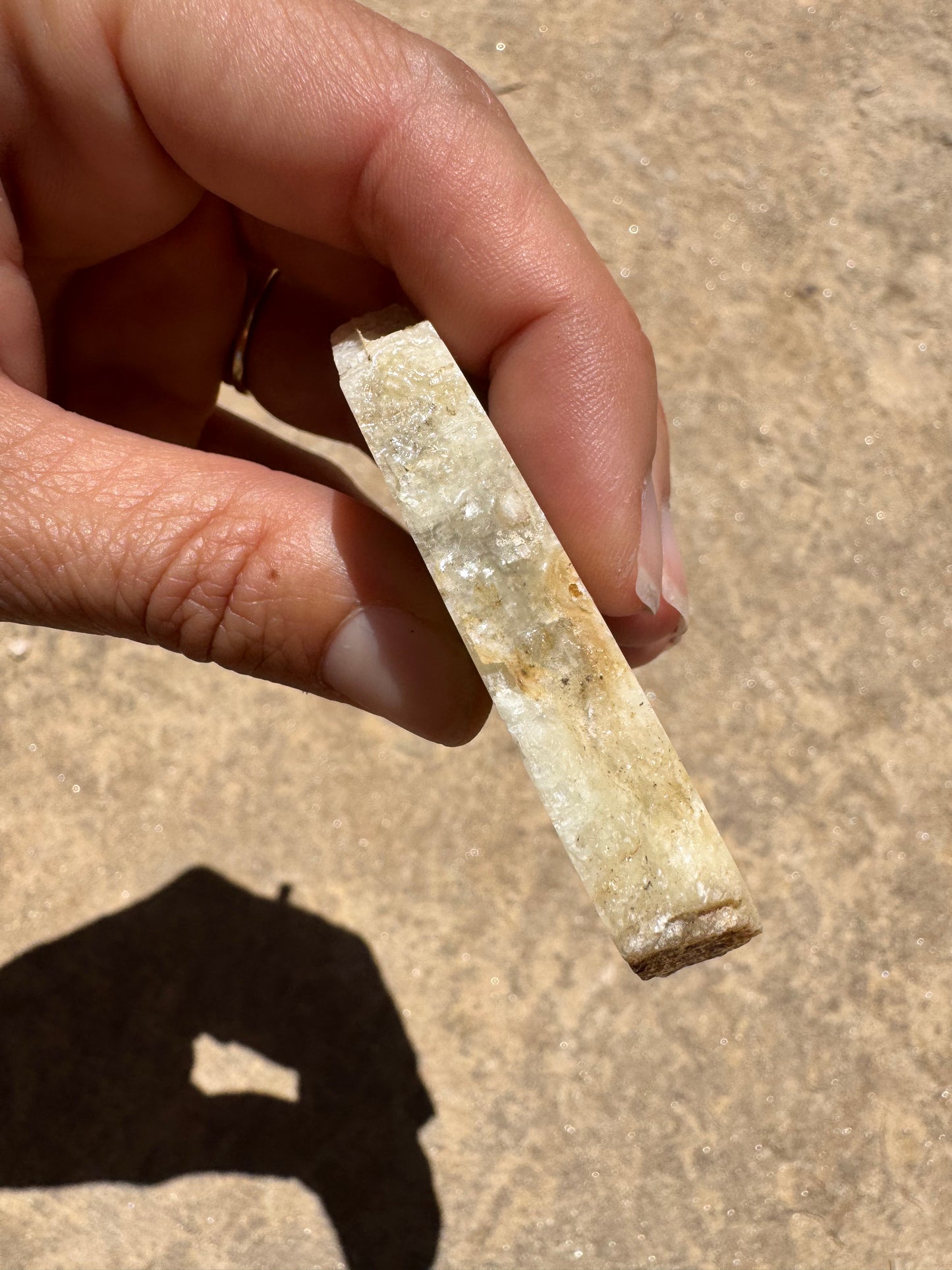 Blue Flash Moonstone Polished Slab 46g