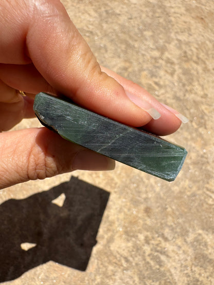 Canadian Nephrite Jade Slab 153g